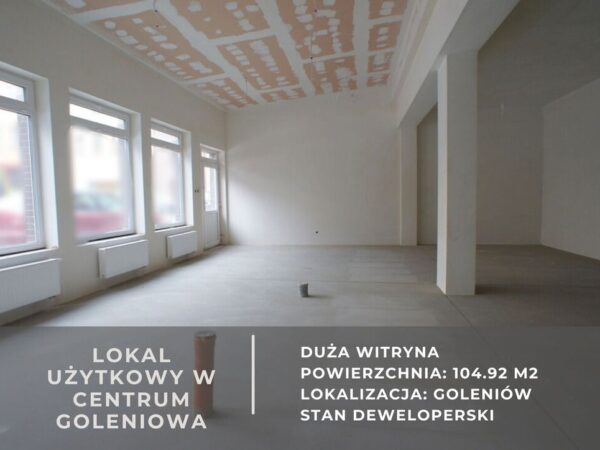 Lokal użytkowy sprzedaż Goleniów
