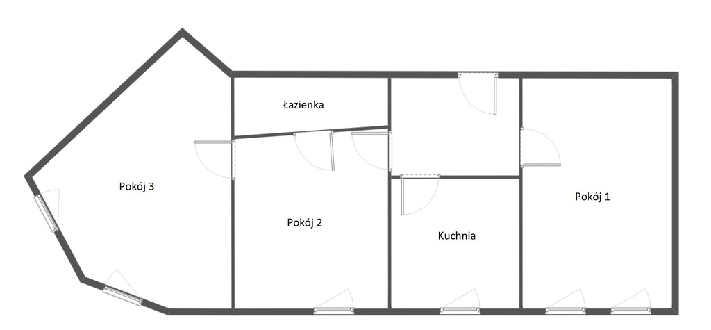 3 pokoje Niebuszewo - obrazek 3