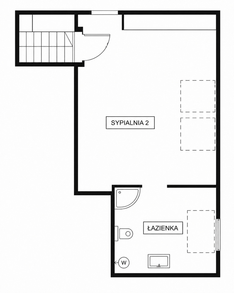 Apartament premium w stylu japońskim - obrazek 19