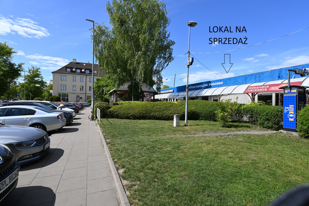 Lokal w Centrum Handlowym Pogodno, 42 m2, front !!
